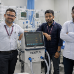২০ লাখের ভেন্টিলেটরের বিকল্প, এক লাখ টাকায় ‘ভেন্টাস’ তৈরি তিন বাংলাদেশির বাংলাদেশের তিন গবেষকের উদ্ভাবিত স্বল্পমূল্যের ভেন্টাস ভেন্টিলেটর