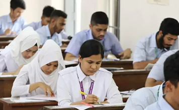 কড়া নজরদারিতে শুরু হলো এইচএসসি ও সমমান পরীক্ষা