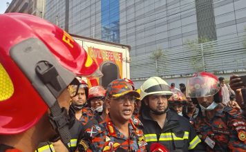 টঙ্গীতে ওষুধ কারখানার আগুন চার ঘণ্টা পর নিয়ন্ত্রণে